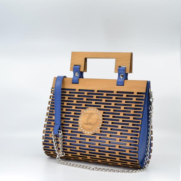 Leonora plava Royal Blue Swarovski