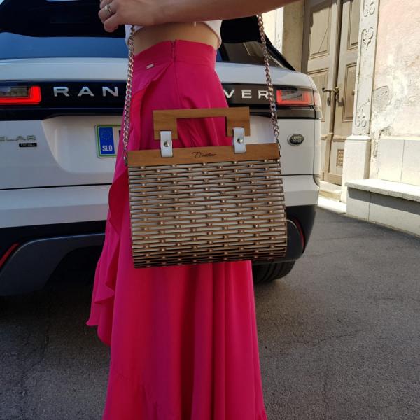 Leonora Swarovski kamenčki bela